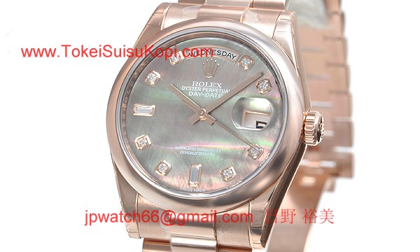 ロレックス(ROLEX) 時計 デイデイト 118205NG