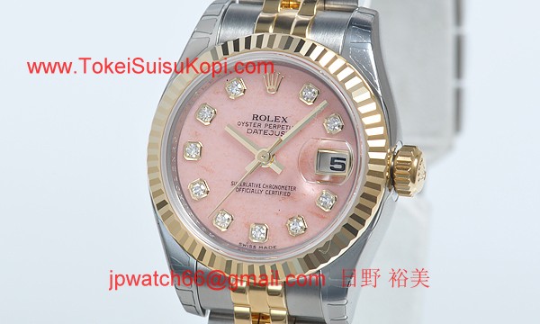 ロレックス(ROLEX) 時計 デイトジャスト 179173OPG