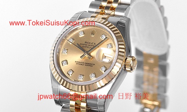 ロレックス(ROLEX) 時計 デイトジャスト 179173G