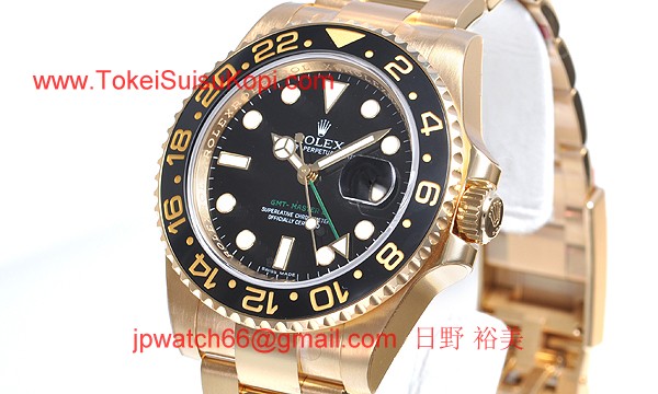 ロレックス(ROLEX) 時計 ＧＭＴマスターII 116718LN