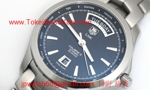 TAG タグ·ホイヤー時計コピー リンクキャリバー５ デイデイト WJF2010.BA0592