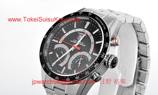 人気 タグ·ホイヤー腕時計偽物 カレラキャリバーＳ ラップタイマー CV7A10.BA0795