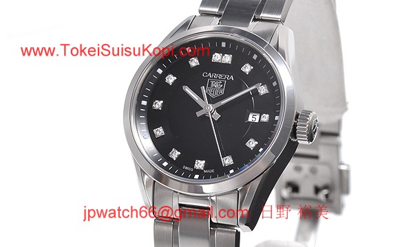 人気 タグ·ホイヤー腕時計偽物 カレラレディ クォーツ ダイヤモンド WV1410.BA0793