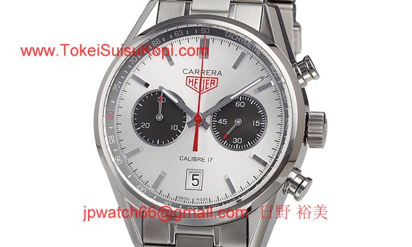 人気 タグ·ホイヤー腕時計偽物 カレラクロノ キャリバー17 ジャックホイヤー CV2119.BA0722