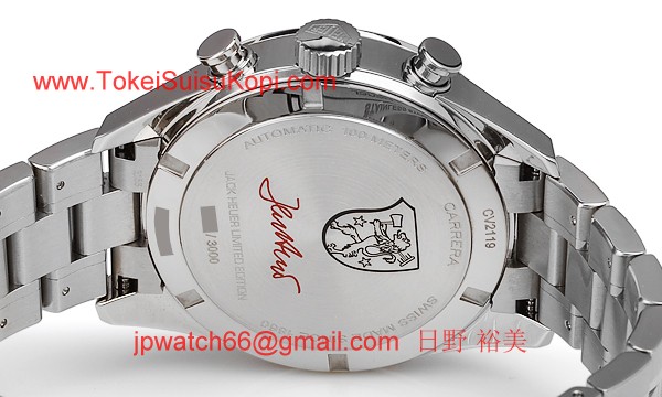 人気 タグ·ホイヤー腕時計偽物 カレラクロノ キャリバー17 ジャックホイヤー CV2119.BA0722