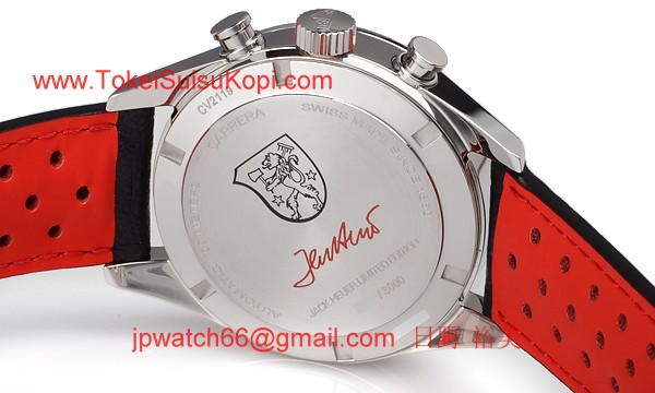 人気 タグ·ホイヤー腕時計偽物 カレラクロノ キャリバー17 ジャックホイヤー CV2119.FC6310