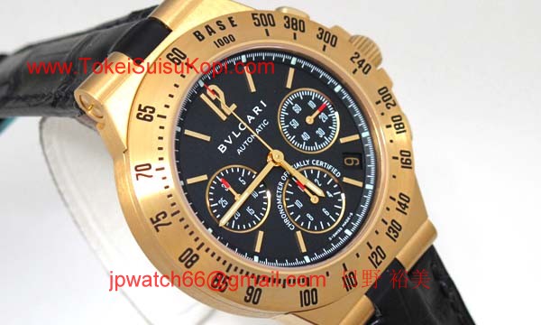 Bvlgari ブルガリ時計偽物 コピー ディアゴノプロフェッショナルタキメトリッククロノ CH40GLDTA
