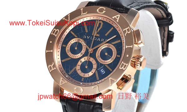 Bvlgari ブルガリ時計偽物 コピー クロノ タイプ 新品メンズ BBP42C3GLDCH