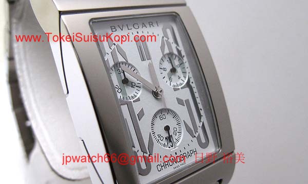 ブルガリ時計コピー Bvlgari 腕時計激安 レッタンゴロクロノ 新品メンズ RTC49WSSD