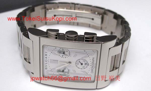 ブルガリ時計コピー Bvlgari 腕時計激安 レッタンゴロクロノ 新品メンズ RTC49WSSD