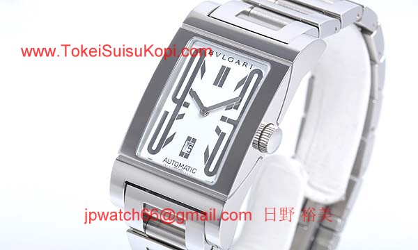ブルガリ時計コピー Bvlgari 腕時計激安 レッタンゴロ 新品メンズ RT45WSSD