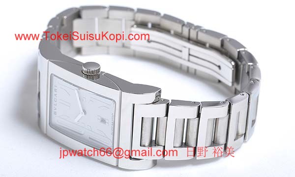 ブルガリ時計コピー Bvlgari 腕時計激安 レッタンゴロ 新品メンズ RT45WSSD