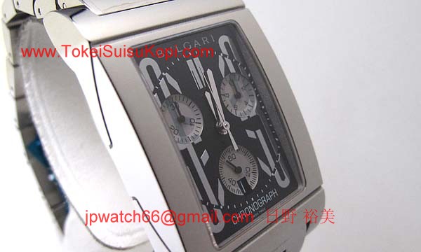 ブルガリ時計コピー Bvlgari 腕時計激安 レッタンゴロクロノ 新品メンズ RTC49BSSD 