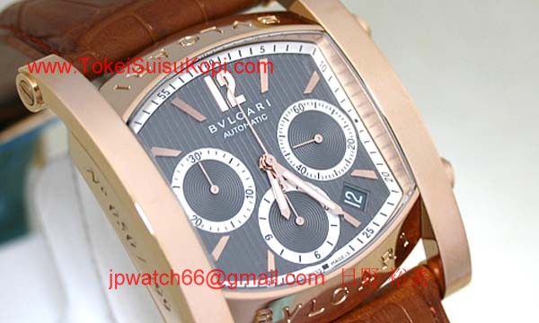 ブルガリ時計コピー Bvlgari 腕時計激安 アショーマクロノ08年限定 新品メンズ AAP48C5GLDCH