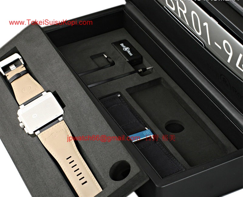ベル&ロス 時計コピー Bell&Ross 偽物 ブラックダイアル BR01-94