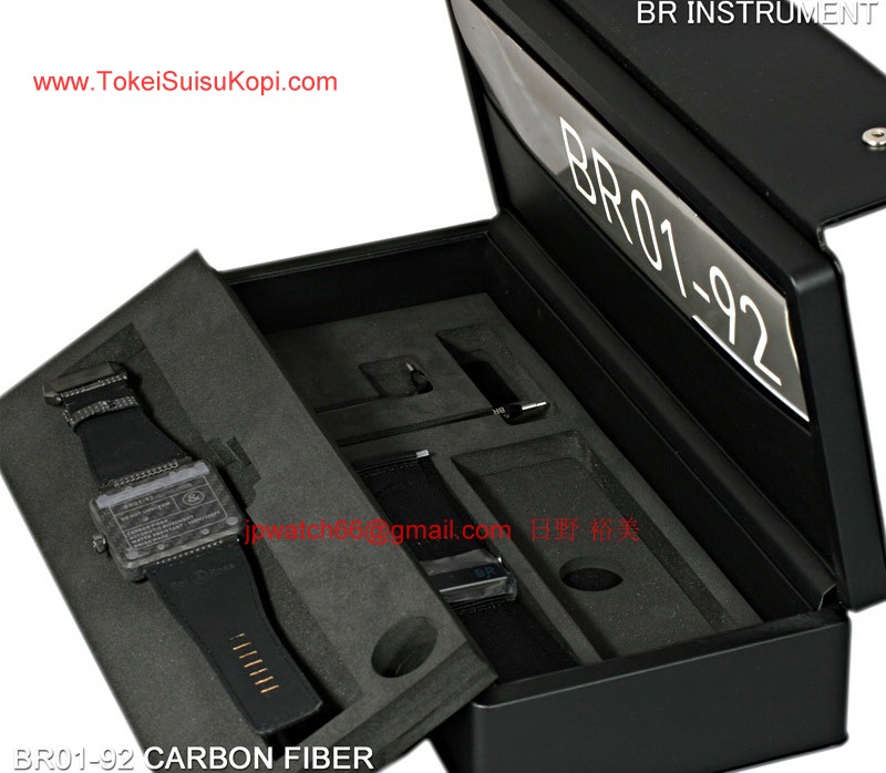 ベル&ロス 時計コピー Bell&Ross 偽物 カーボンファイバー BR01-92