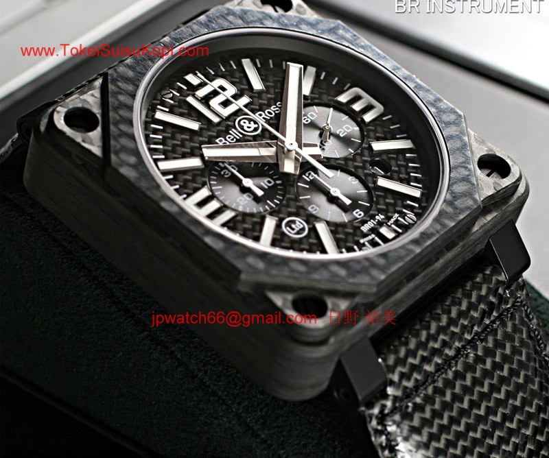 ベル&ロス 時計コピー Bell&Ross 偽物 カーボンファイバー BR01-94