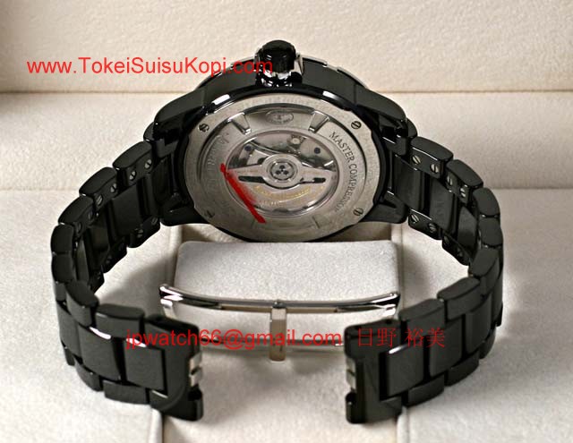 ジャガールクルト高級時計 マスターコンプレッサー ダイビングGMT レディセラミック Q189CC70