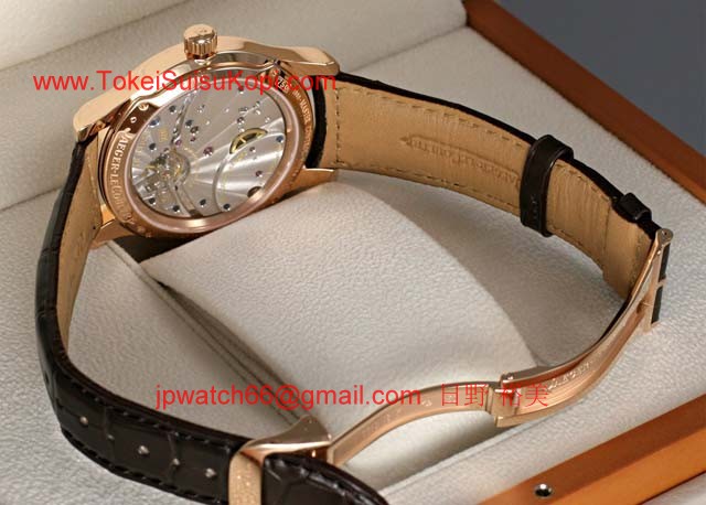 ジャガールクルト高級時計 マスターエイトデイズ ピンクゴールド Q1602420