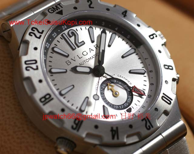 ブランド ブルガリBvlgari 時計コピー ディアゴノ プロフェッショナルGMT GMT40C5SSD