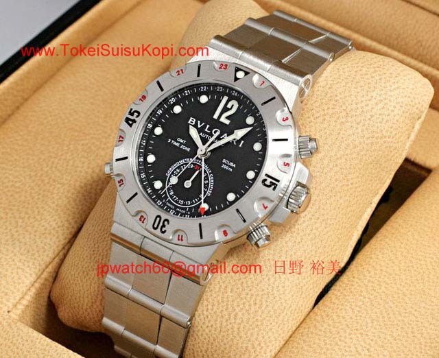 ブランド ブルガリBvlgari 時計コピー ディアゴノ スクーバ SD38SSDGMT