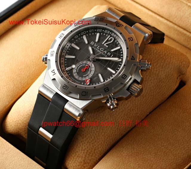 ブランド ブルガリBvlgari 時計コピー ディアゴノ プロフェッショナル アリア(エア)DP42C14SVDGMT