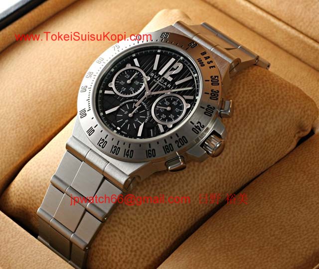 ブランド ブルガリBvlgari 時計コピー ディアゴノプロフェッショナル テラ クロノ ブラックCH40SSDTA