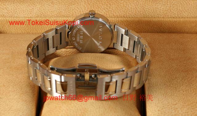 ブランド ブルガリBvlgari 時計コピー レディース ブラックダイヤル/12ダイヤインデックス BB23BSS/12N