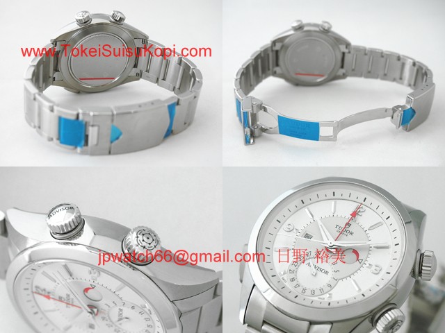 チュードル Tudor腕時計コピー ヘリテージ アドバイザー 3列ブレス シルバー 79620T