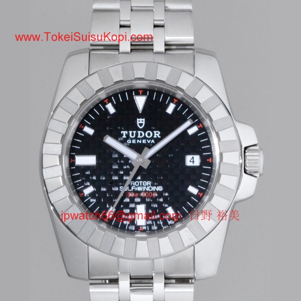 チュードル Tudor腕時計コピー スポーツ 5列ブレス ブラックカーボン 20010