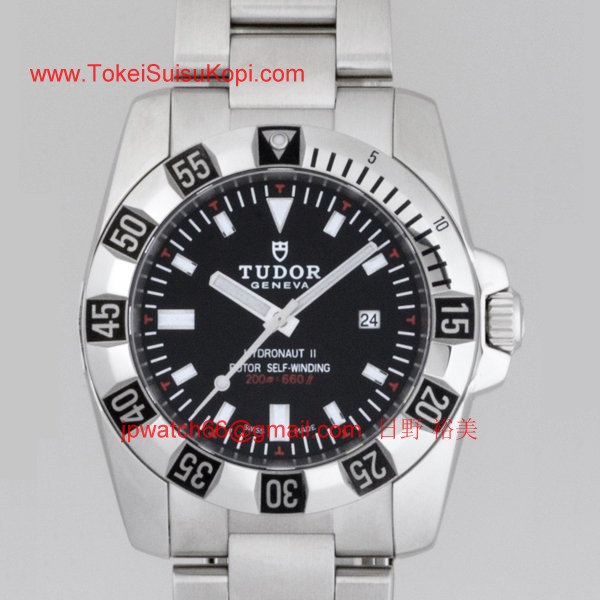 チュードル Tudor腕時計コピーーートII3列ブレス レディース ブラック 24030 