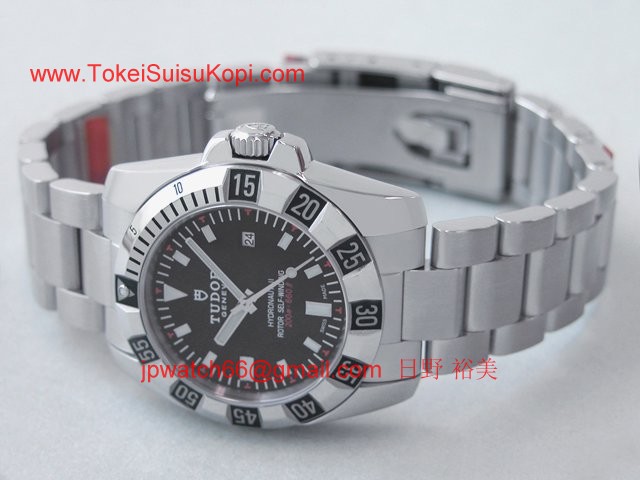 チュードル Tudor腕時計コピーーートII3列ブレス レディース ブラック 24030 