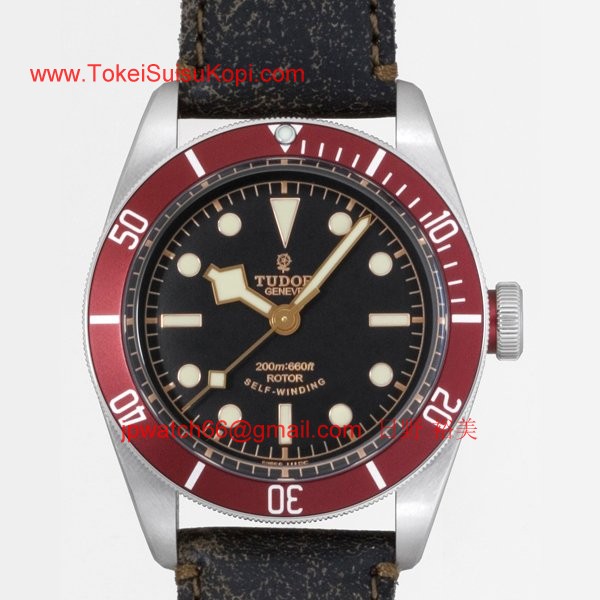 チュードル Tudor腕時計コピー ヘリテージ ブラックベイブラック革 ブラック 79220R 