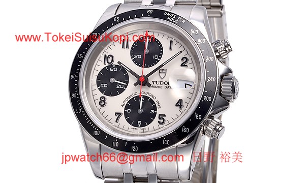 チュードル クロノタイム 自動巻き アイボリー／ブラック 79260