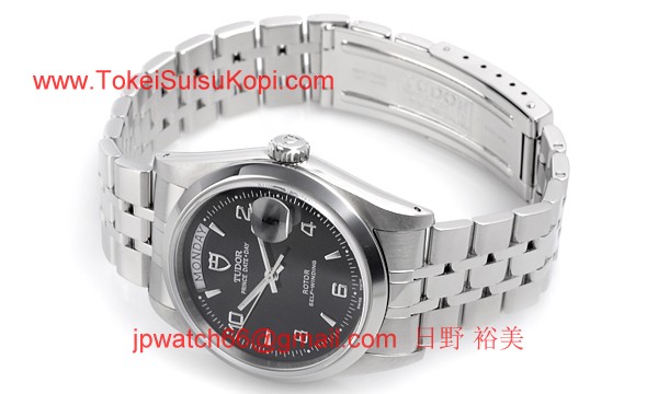 チュードル時計コピー プリンスデイト デイ自動巻き ブラック 76200