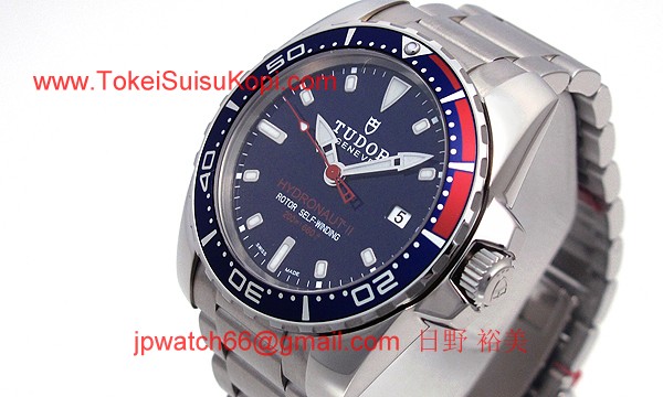 チュードル時計コピー ハイドロノート自動巻き ブルー20060B