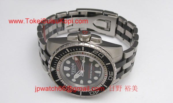 チュードル時計コピー ハイドロ 自動巻き ブラック 25000