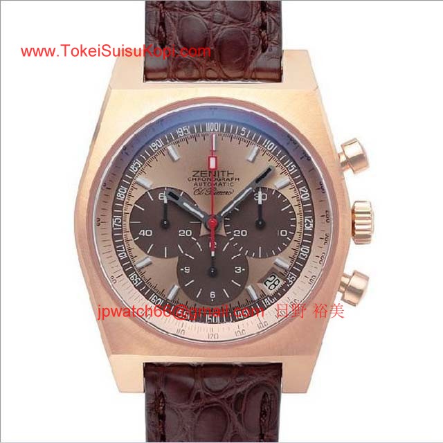 Zenithゼニス時計コピー 偽物時計 ニュービンテージ 1969 オリジナル18.1969.469/71.C504 