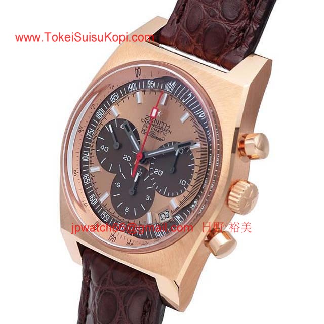 Zenithゼニス時計コピー 偽物時計 ニュービンテージ 1969 オリジナル18.1969.469/71.C504 