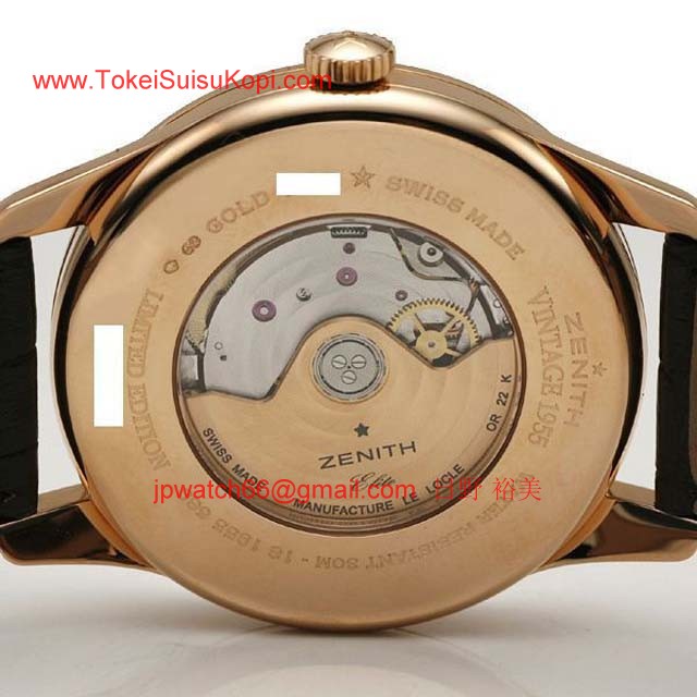 Zenithゼニス時計コピー 偽物時計 ニュービンテージ 1955 オートマティック18.1955.689/02.C492