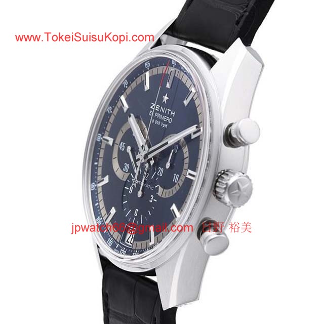 Zenithゼニス時計コピー人気時計コピー エルプリメロ 36000VpH シャルルべルモ トリビュート03.2041.400/51.C496