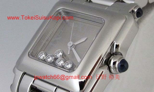 (CHOPARD)ショパール 時計 コピー ハッピースポーツスクエアミニ 27/8893-3018