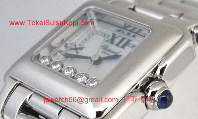 (CHOPARD)ショパール 時計 コピー ハッピースポーツスクエアミニ 27/8893-3019