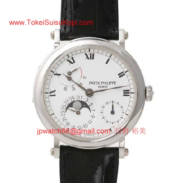 パテックフィリップ 腕時計コピー Patek Philippeパワーリザーブ ムーンフェイズ　5054P