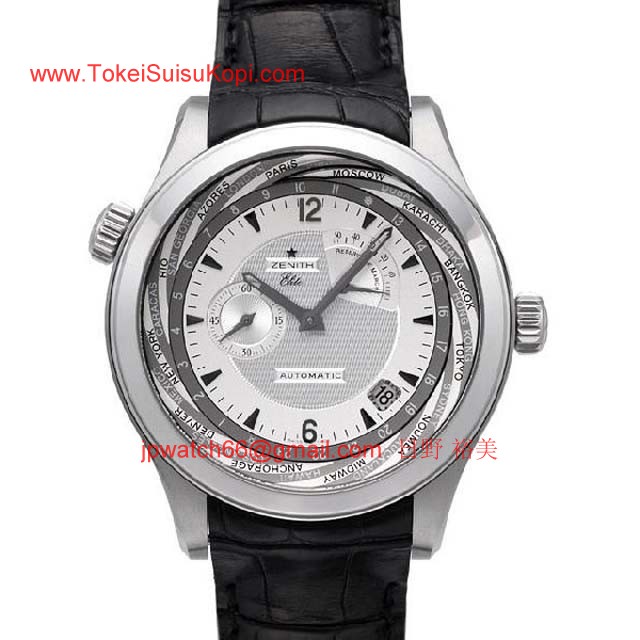 スーパーコピー Zenithゼニス 時計 クラス エリート トラベラー マルチシティ03.0520.687/01.C678