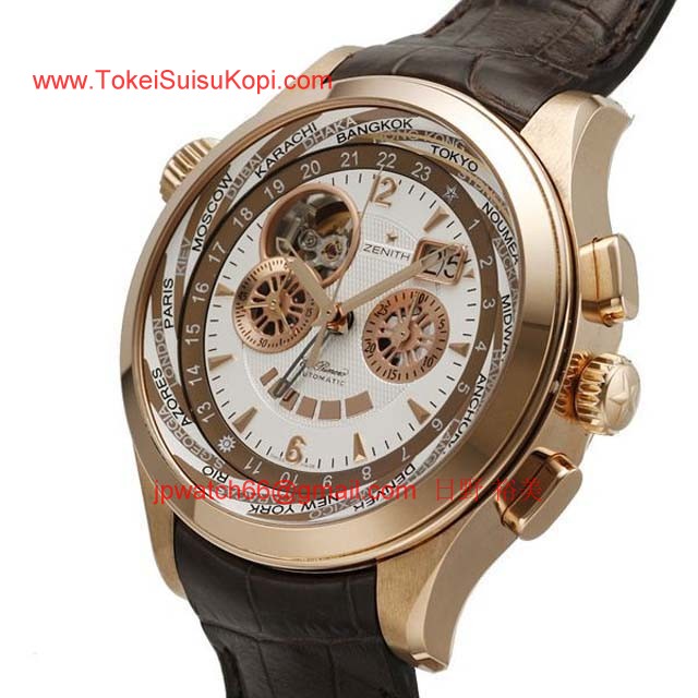 (ZENITH)ゼニス スーパーコピー グランドクラス オープン トラベラー マルチシティ　18.0520.4037/02.C661