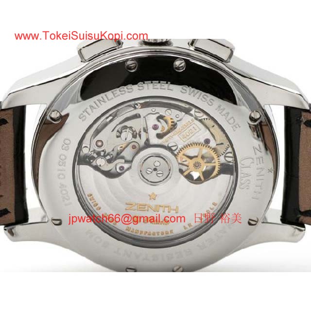 スーパーコピー Zenithゼニス 時計クラス オープン エルプリメロ Ref.03.0510.4021/01.C492
