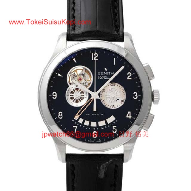 Zenithゼニス時計コピー グランドクラス オープン エルプリメロ Ref.03.0520.4021/21.C492