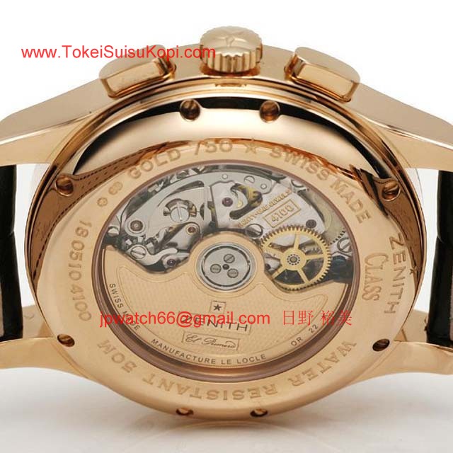 ゼニス 腕時計コピー人気ブランド　クラス ムーンフェイズ18.0510.4100/02.C492.GB_(