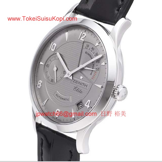 ゼニス 腕時計コピー人気ブランド　クラス エリート リザーブドマルシェ03.1125.685/76.C490